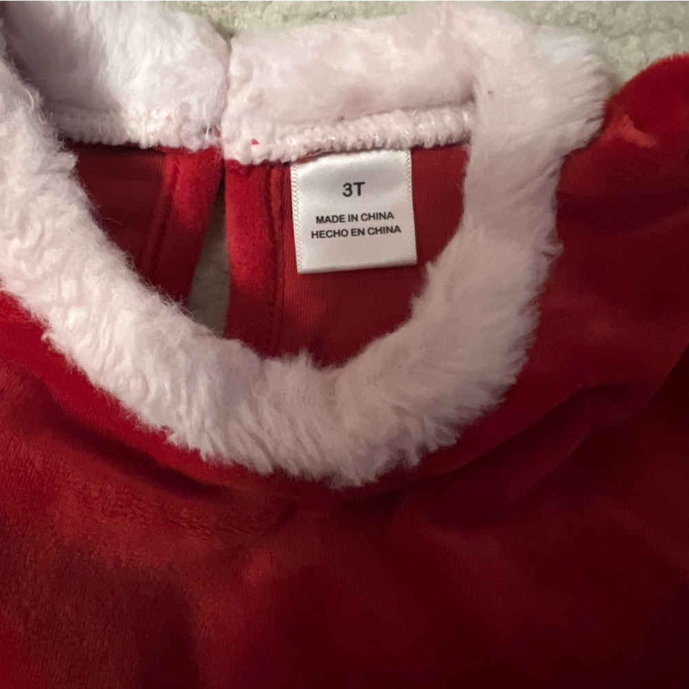 Christmas Red Santa Mrs. Clause Dress for Kids - Picture 4 of 5